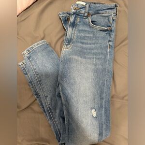 Zara High Rise Skinny Jeans